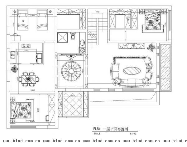 湾流汇-六居室-395平米-装修设计