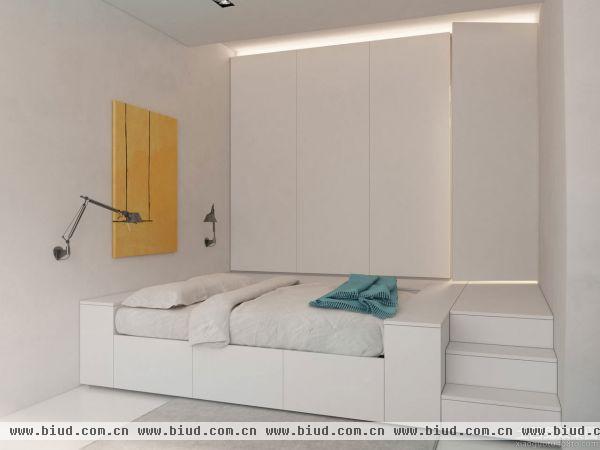 极简主义风格小卧室装修效果图