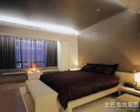 现代风格120平方米三居卧室装修效果图