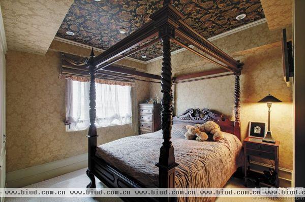 古典欧式卧室装修效果图2014