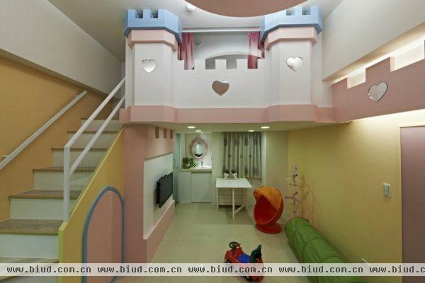 高挑公主风格 舒适儿童房设计