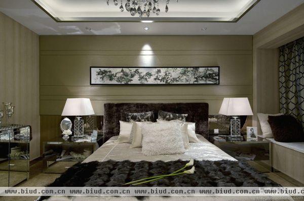 现代新古典风格卧室装修效果图片