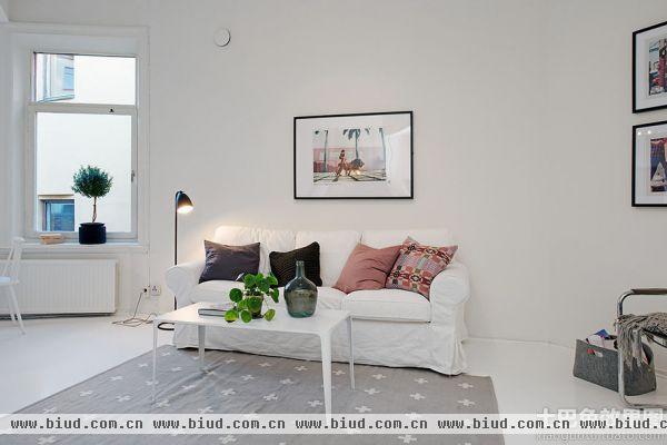 白色北欧风格家具图片