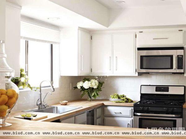 现代式厨房装修效果图片2014