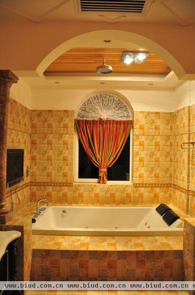 欧式古典风格浴室装潢图片欣赏