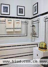浴室内墙白色瓷砖贴图