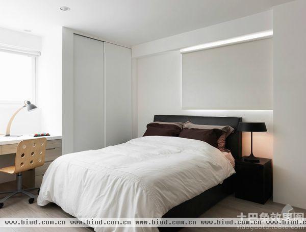 现代风格两居室卧室装修效果图