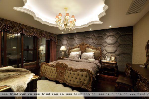 20平米欧式古典风格卧室装修效果图