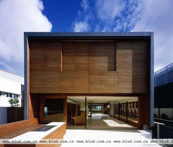 现代木质别墅外观设计