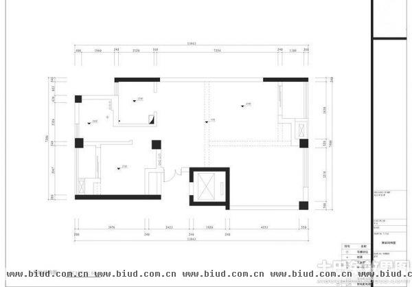 70平米小户型室内设计平面图