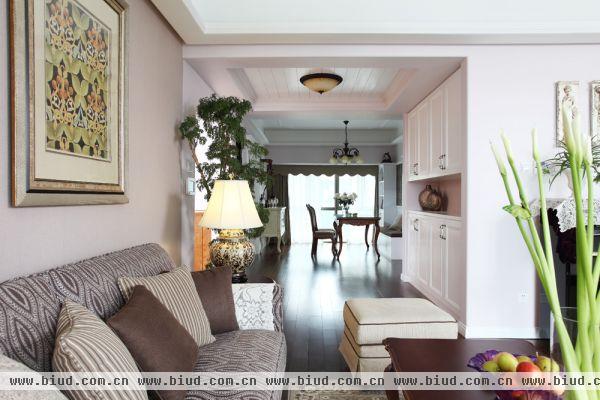 美式家居客厅装饰复古台灯图片欣赏