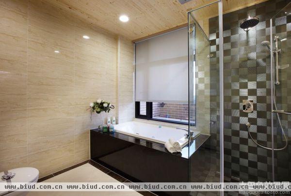 浴室嵌入式浴缸图片