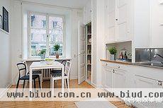 北欧风格白色厨房装修设计