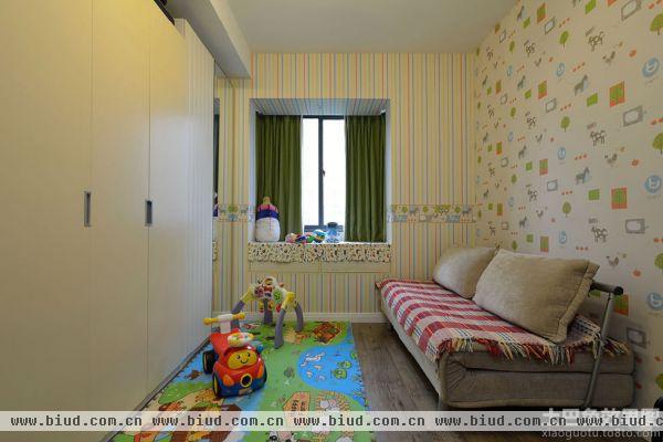 温馨儿童房间布置装修图片