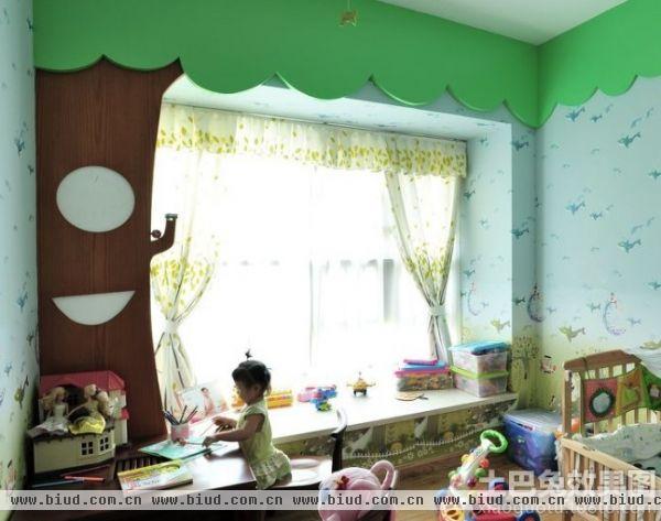 美式家庭儿童房装修图片欣赏