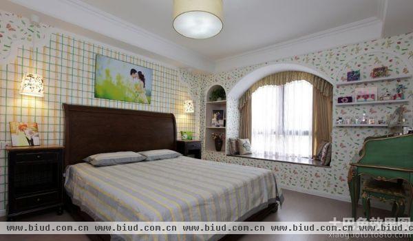 现代美式家居卧室装修图片欣赏