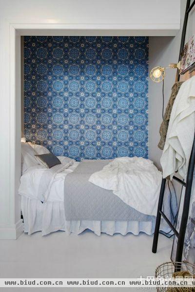 北欧风格小卧室装修效果图大全2014图片