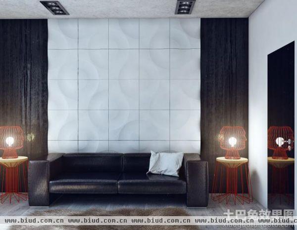 现代沙发背景墙效果图大全