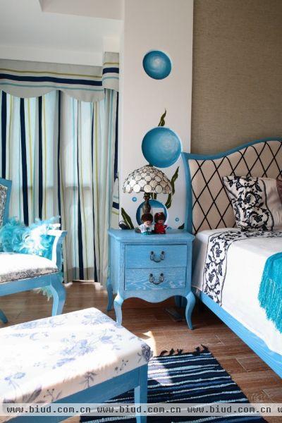 地中海风格卧室家具图片