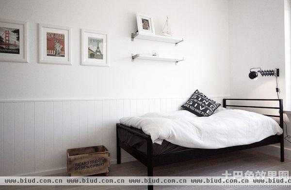现代简约风格小卧室装修效果图欣赏大全2014图片