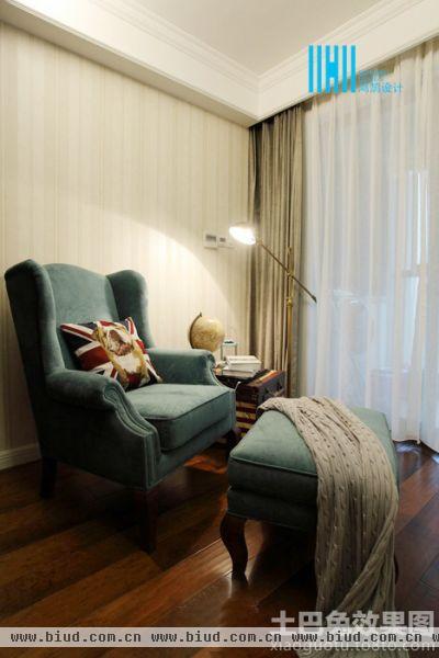 美式风格客厅家具沙发椅图片