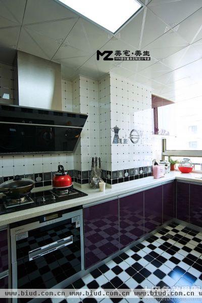 现代式家居厨房装修效果图大全2014