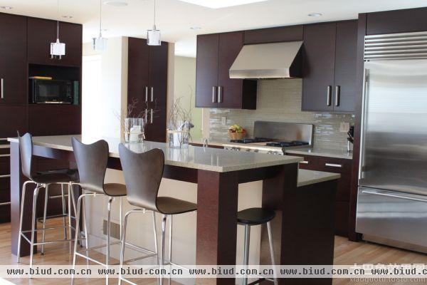最新现代简约家居厨房装修效果图片