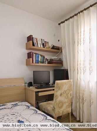 现代卧室小书房装修风格