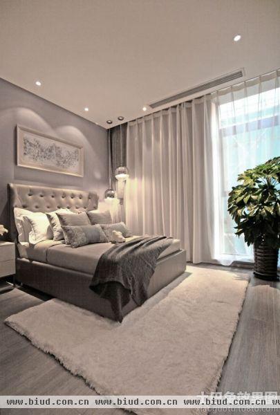 现代风格两室两厅卧室设计效果图