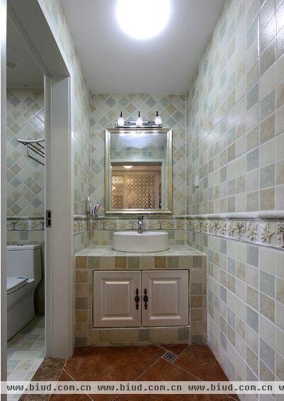 欧式古典风格家装卫生间效果图片