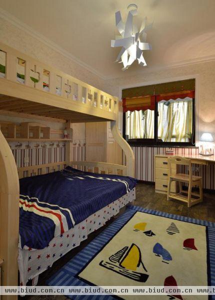 现代宜家风格儿童房装修图片欣赏2014