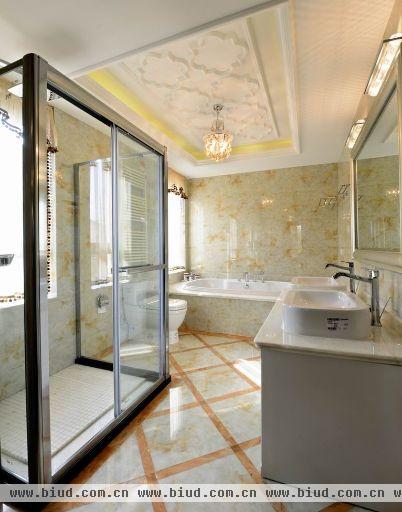 古典欧式私人别墅卫生间装修图