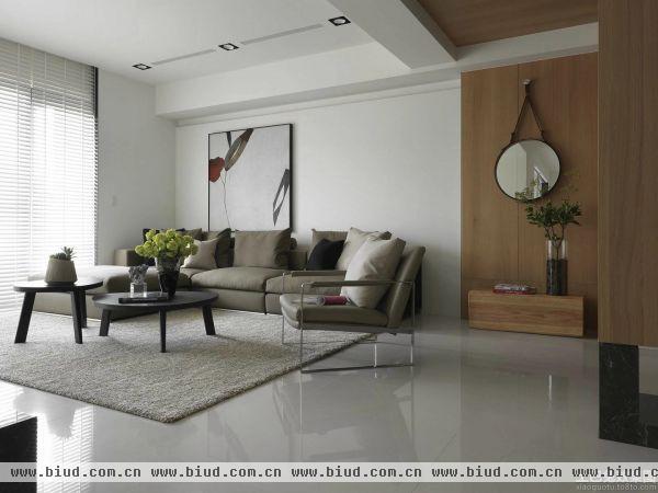 现代风格客厅沙发背景墙设计图