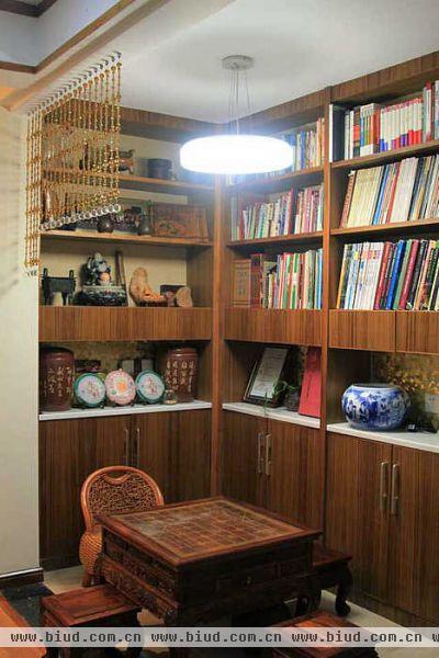 中式风格装修书房装修效果图片