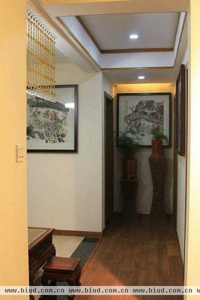 中式家居玄关装修设计图片