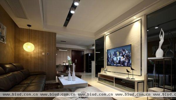 最新美式客厅电视背景墙设计