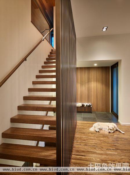 现代室内楼梯隔断装修效果图