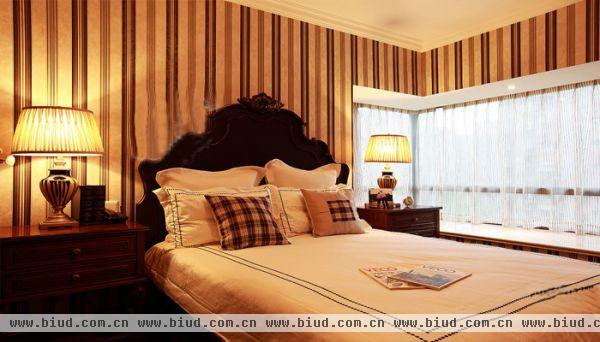 古典欧式家居壁纸卧室效果图片