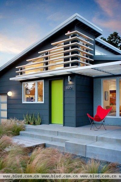 明亮活泼氛围 加州现代别墅住宅设计
