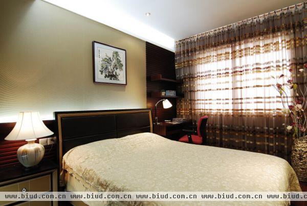 中式风格小卧室装修效果图片