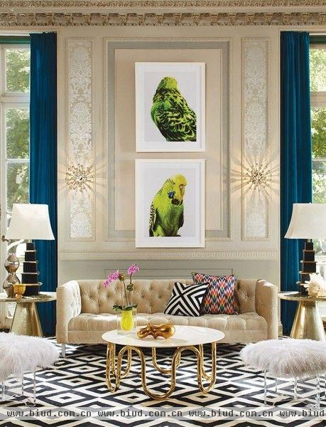 崇尚家的温馨 不同风格概念设计客厅