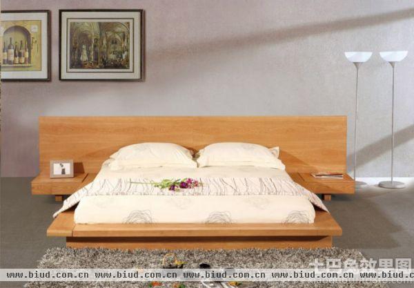 现代最新卧室榻榻米床装修效果图