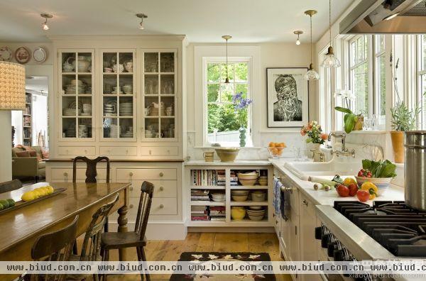 欧式风格家庭厨房装修图片欣赏