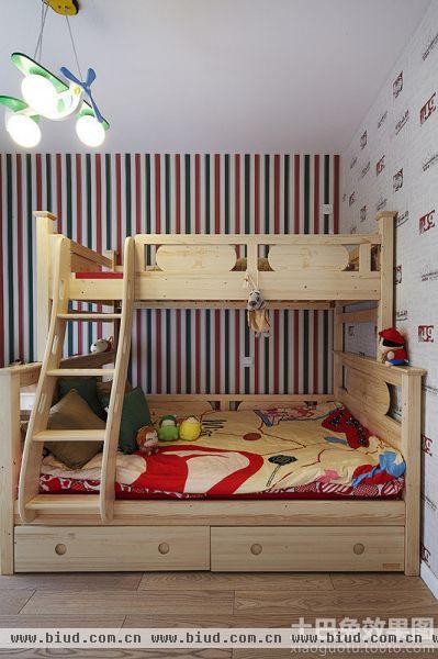 美式家庭装修儿童房间设计