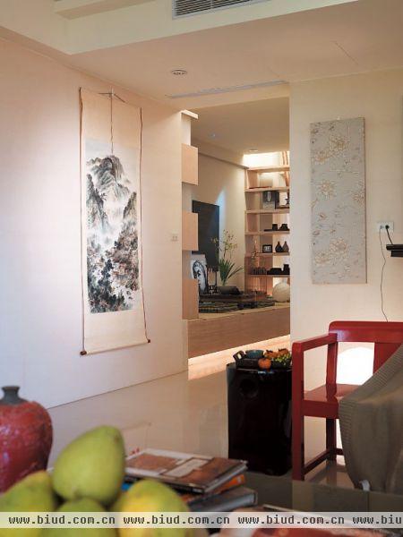 空间设计的意念 简约中式公寓房