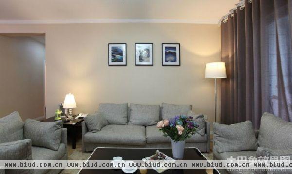 现代家居客厅沙发灯具图片欣赏