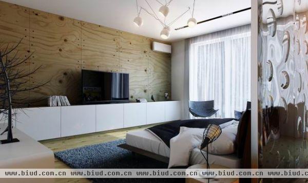 兼具舒适度和设计感 现代简约风公寓