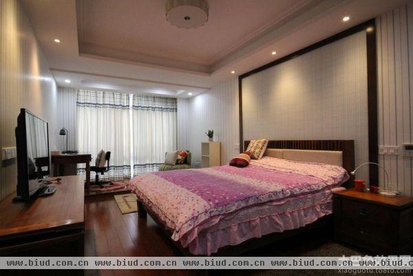 新中式现代风格卧室装修效果图片