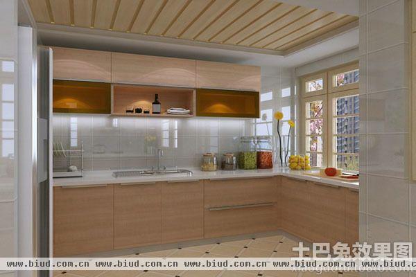 现代风格厨房装修设计效果图2014