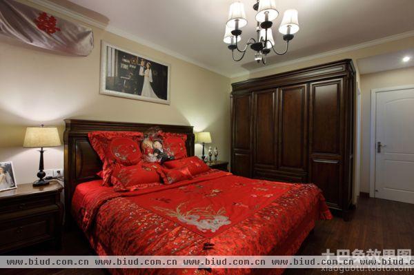 美式风格新房卧室装修图片